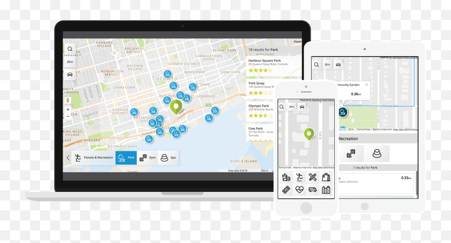 Neighbourhood Explorer Map Widget - Technology Applications Png,The Neighbourhood Logo