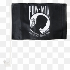 Download Usa Pow Mia Black White Car - Pow Mia Flag Png,Pow Mia Logo