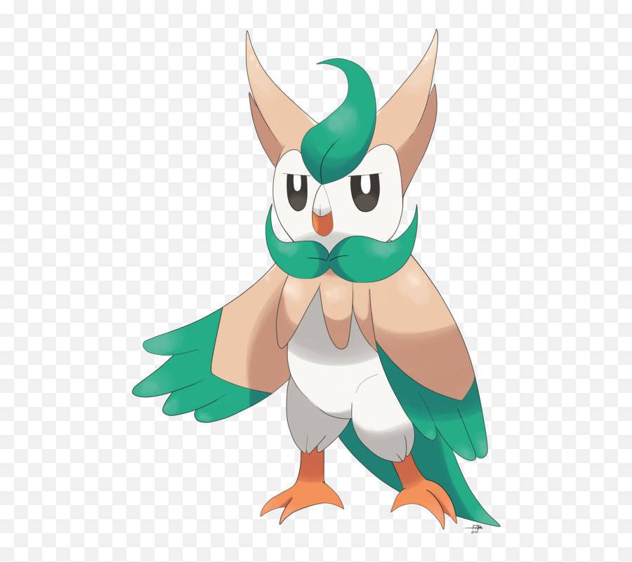 Rowlet Pokemon 3rd Evolution - Fictional Character Png,Rowlet Png