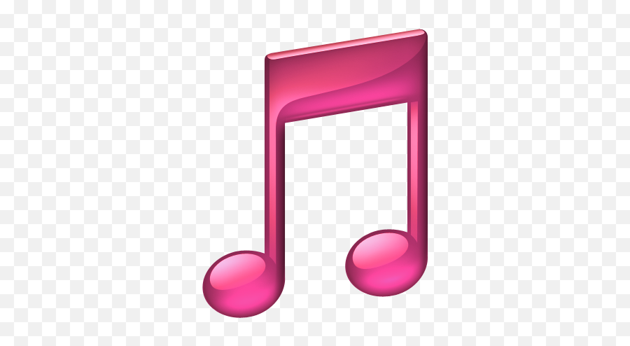 Note Pink Icon Free Download As Png And - Blue Musical Note Png,Music Note Icon Png