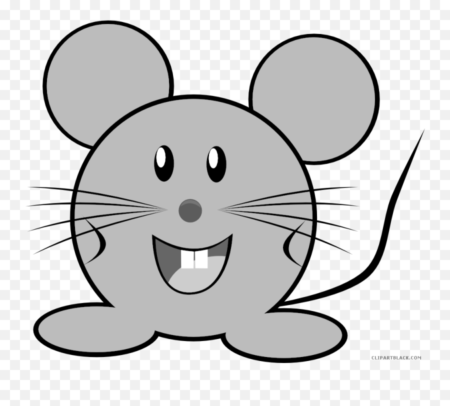 Grayscale Mouse Animal Free Black White - Raton Clipart Png,Mouse Animal Png