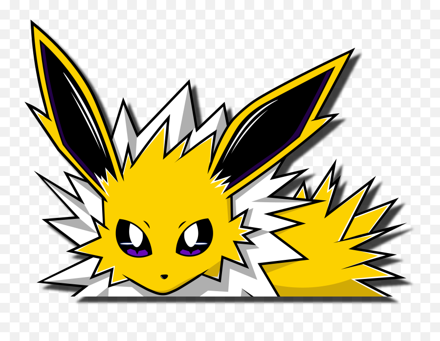 Electric Type Peeker Slightlyddesigns - Language Png,Jolteon Transparent