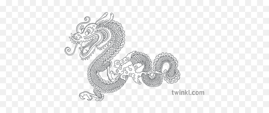 Batik Dragon Ver 1 Illustration - Dragon Png,Dance Icon Indonesia Wam