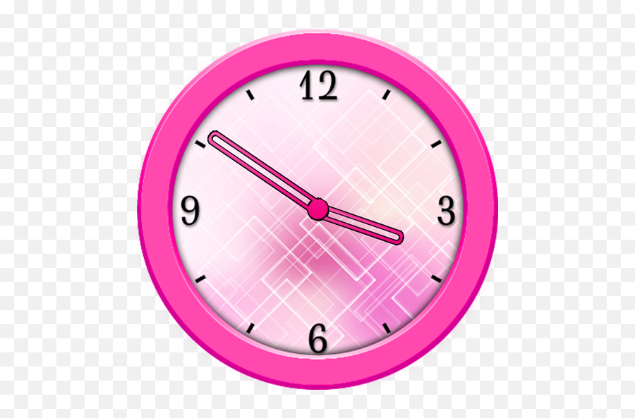 Pink Analog Clock Widget - Ur App Logo Pink Png,Pink Clock Icon
