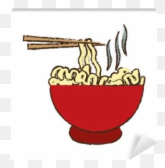 Ramen Noodles Fast Food Related Icon - Çizimi png