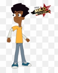 Zack Underwood Sonic Forces Pose Milo Murphys Law - Language png