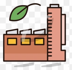 Green Factory Vector Icons Free Download In Svg Png Format - Horizontal