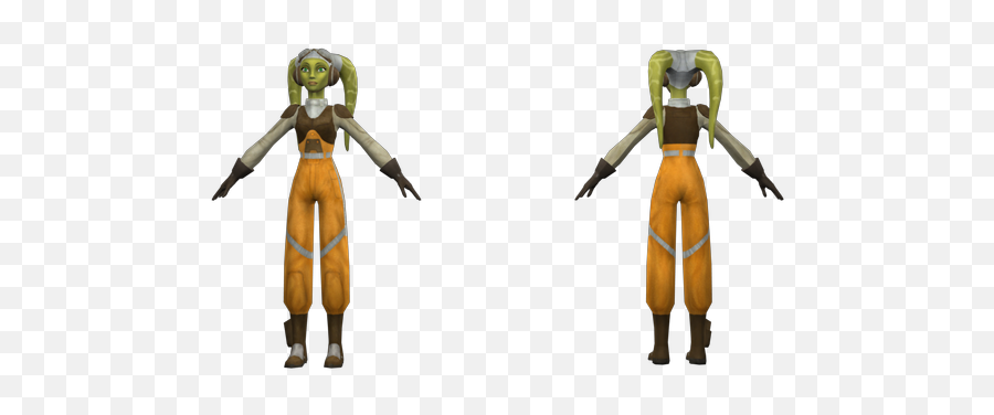 Pc Computer - Star Wars Rebels Rebel Strike Hera Hera Syndulla 3d Model Png,Star Wars Rebels Icon