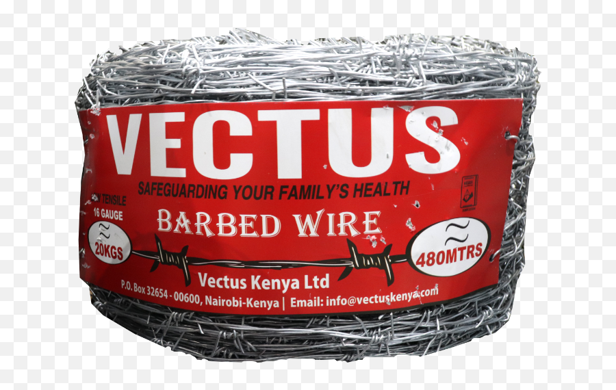 Vectus Barbed Wire 480m 16g X 20kg - Thread Png,Barbed Wire Transparent