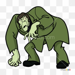 How To Draw The Creeper Scooby Doo Png - Scooby Doo Monsters Transparent,Creeper Transparent