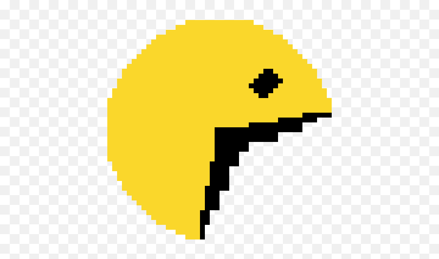 Download Pac Man - Pixel Art Pacman Transparent Full Size Pixel Art Superhero Logos Png,Pac Man Transparent Background