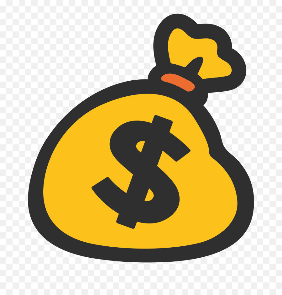 Money Bag Emoji Transparent Png - Money Bag Clipart Png,Money Clipart ...