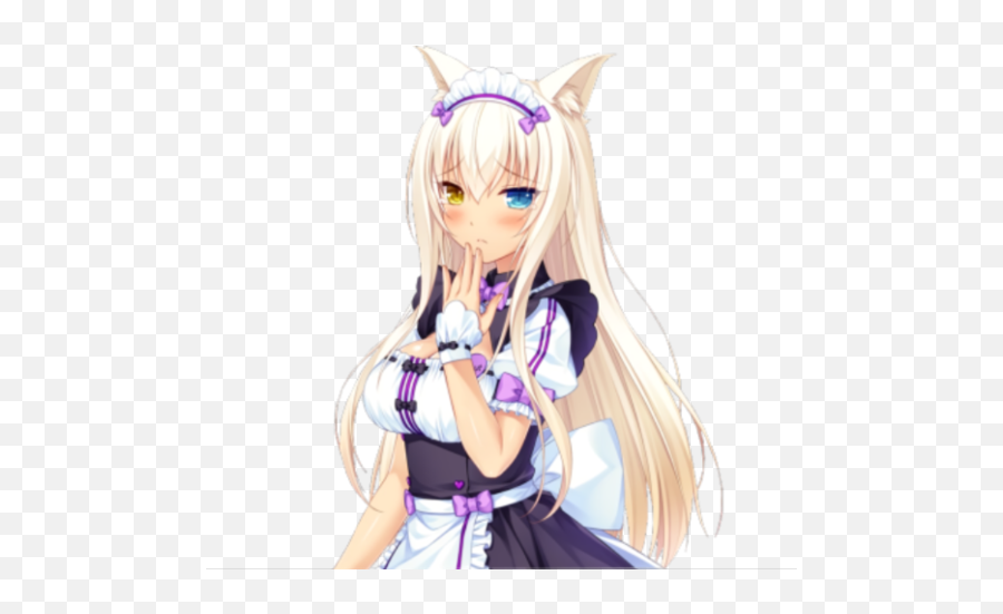 Nekopara - Discord Emoji Nekopara Coconut Cosplay Wig Png,Nekopara Vanilla Icon