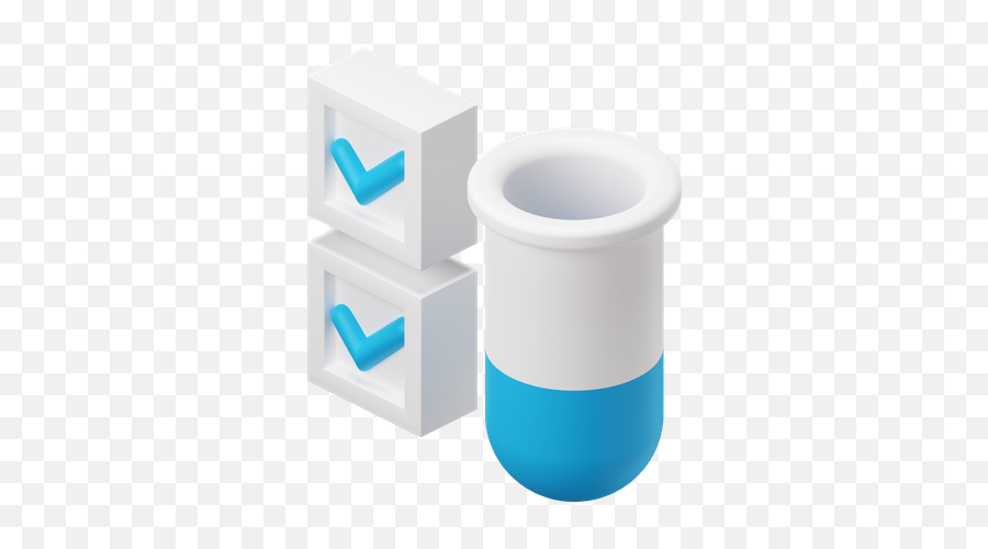 Test Tube Icon - Download In Colored Outline Style Cylinder Png,Test Tube Icon