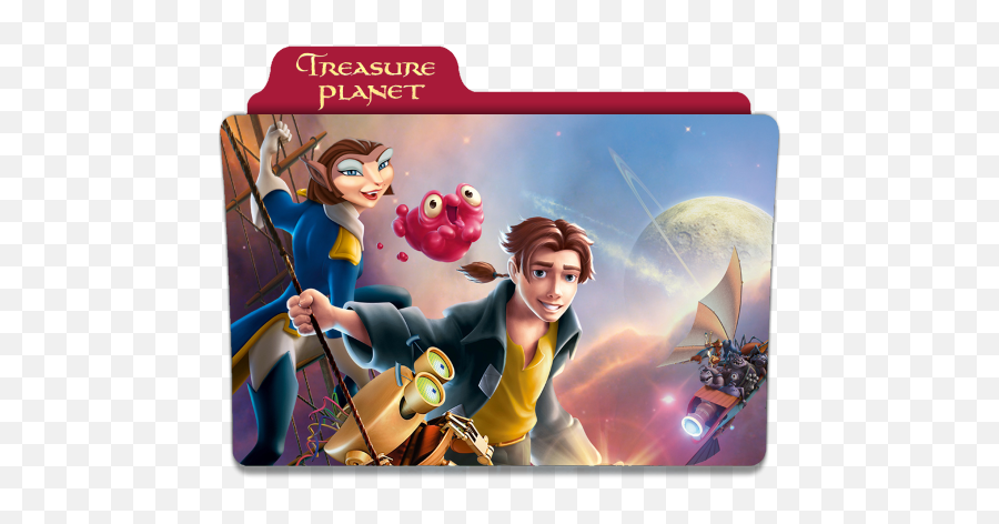 Adventure Planet 2012 Folder Icon - Designbust Treasure Planet Png,Adventure Icon Png