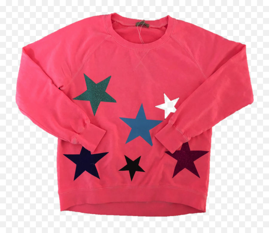 Download Izzi Sweat Pink With Glitter Stars - Full Size Png Látka Modré Hvzdy,Glitter Stars Png