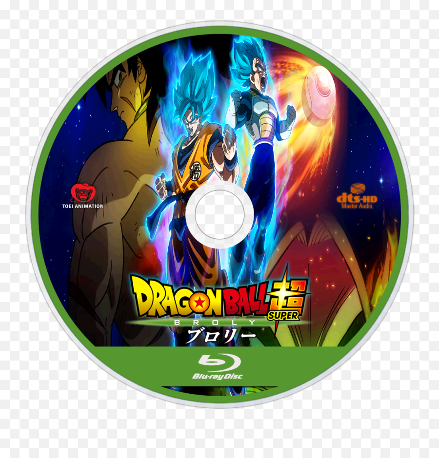 Broly - Dragon Ball Super Broly Blu Ray Disc Png,Dragon Ball Super Broly Png