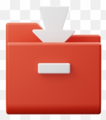 Premium Folder 3d Illustration Download In Png Obj Or Blend - Solid,File Explorer Icon Png