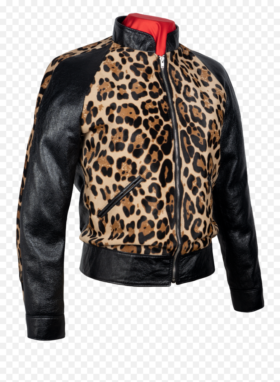 Iggy Popu0027s Jacket - Lewis Leathers Iggy Pop Jacket Png,Icon Leopard Print Helmet