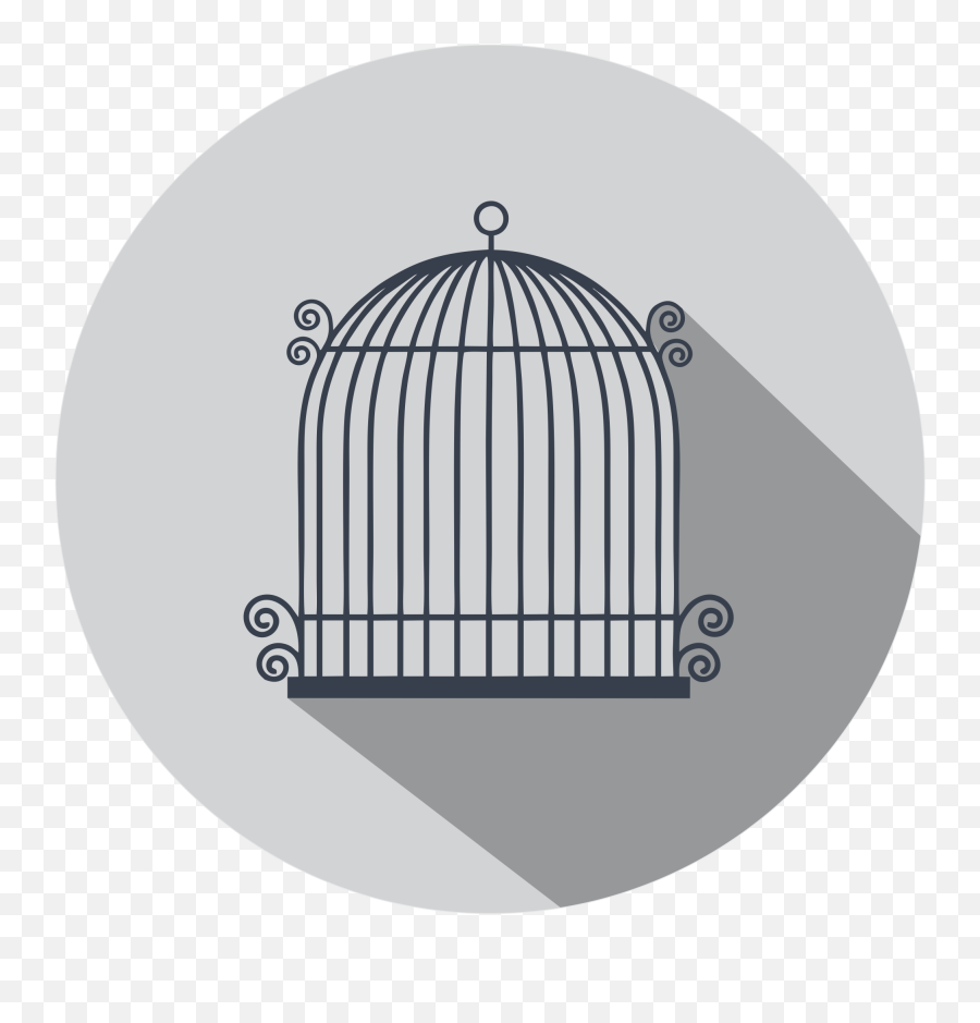 Poultry House - Bird Cage Silhouette Png,Cage Icon