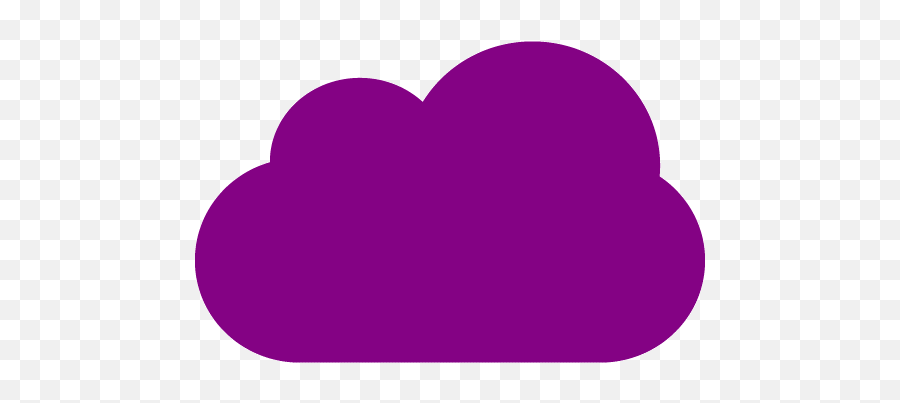 Internet Cloud Symbol Png - Clip Art Library Purple Cloud Clipart,Purple Internet Icon
