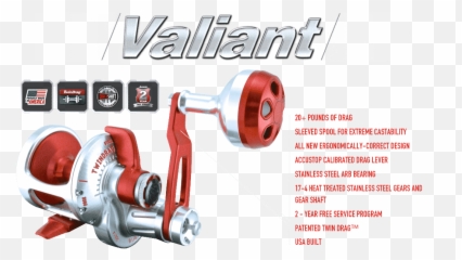9 Womens Fishing Brands That Support Lady Anglers - Accurate Valiant 400 Reel png