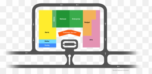 Map Wrwa - Of Okc Airport Car Rental png