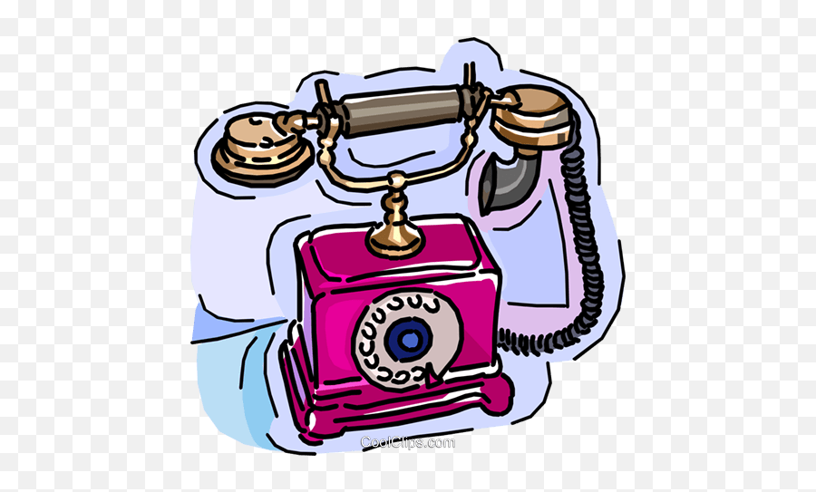 Download Telephone Rotary Phone Royalty Free Vector Clip Png Icon