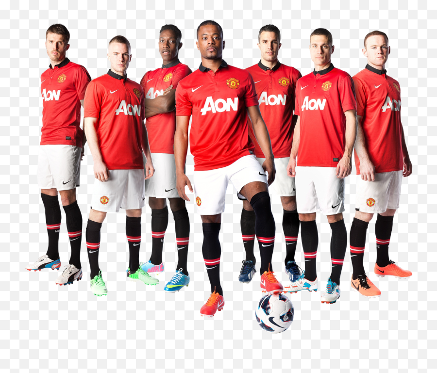 Manchester United Team Png Image - Manchester United Team Png,Manchester United Png