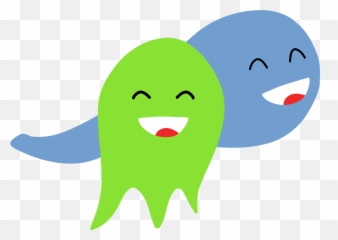 Ghostly Clipart Smiling Ghost - Smiling Ghosts Png Clip Art,Ghost Emoji Png