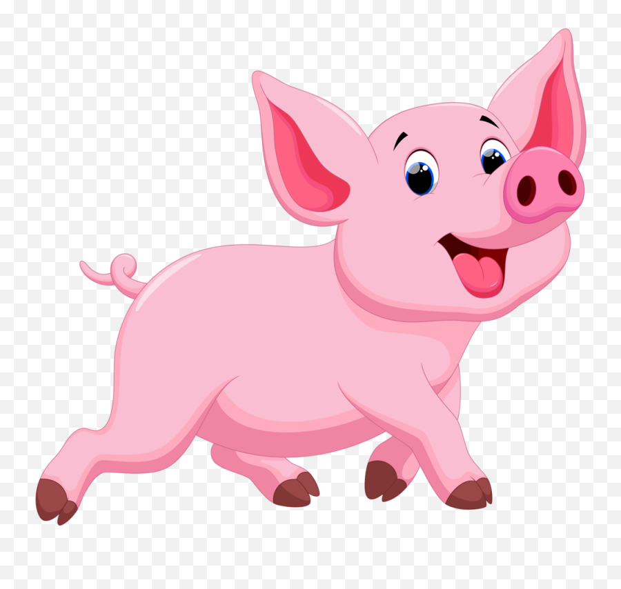 Download Free Png Photo From Album - Pink Pig Cartoon,Pig Png