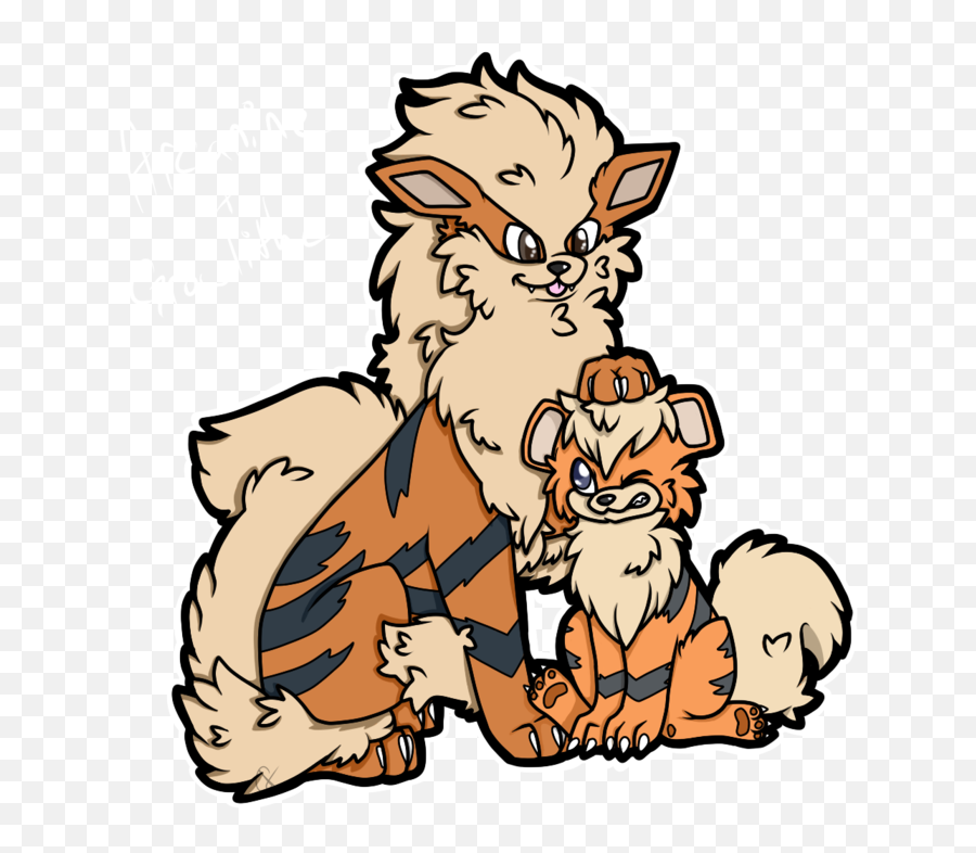 Arcanine Growlithe By Cxshirecat - Fur Affinity Dot Net Png,Growlithe Png