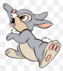 Thumper Png Image Background - Thumper Bambi Clip Art,Thumper Png