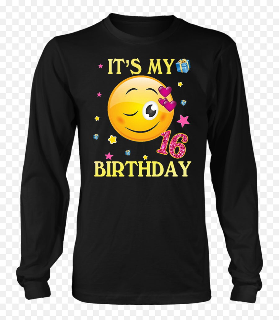 Download Hd Cute Emoji Shirt Itu0027s My Birthday - Limited Carrying On The Family Tradition One Mile Png,Cute Emoji Png