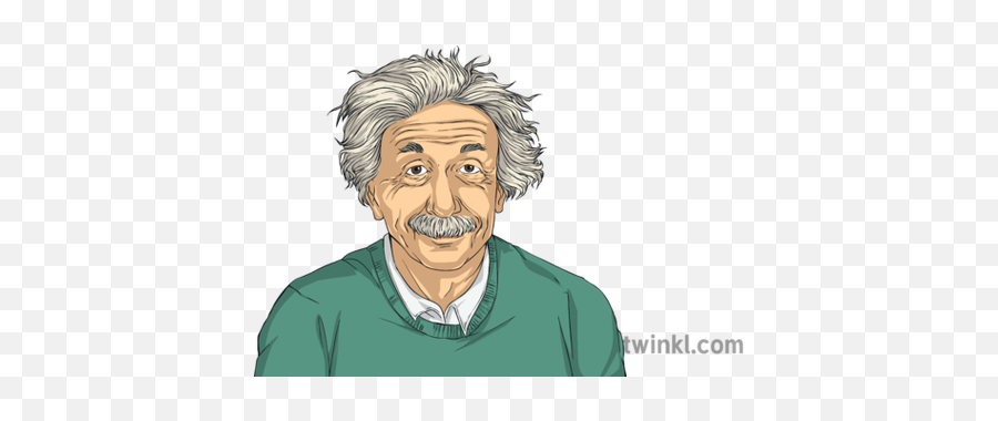 Albert Einstein Portrait Humanism Significant Individuals - Albert Einstein Twinkl Png,Einstein Png