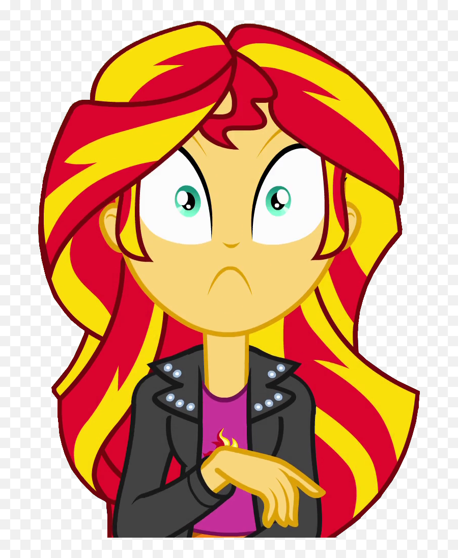 Download File 142335423891 - Sunset Shimmer Equestria Girl Sunset Shimmer Human My Little Pony Png,Shocked Png