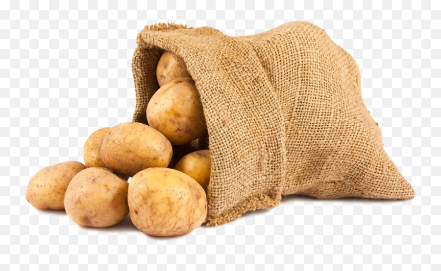 Download Hd French Fries Baked Potato Gunny Sack Mashed - Transparent Sack Of Potatoes Png,Mashed Potatoes Png