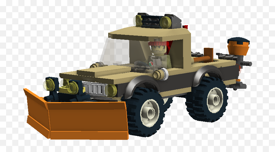 Old Plow Truck - Lego Old Truck Full Size Png Download Armored Car,Plow Png