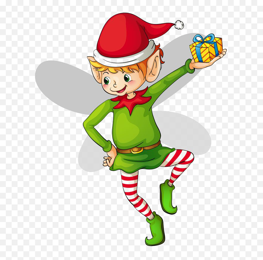 Download Elf Png Clipart - Transparent Background Christmas Elf Clipart,Elf Png