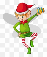 Download Elf Png Clipart - Transparent Background Christmas