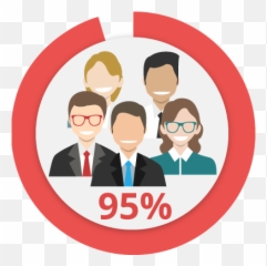 Happy Customer Clipart - Satisfied Icon png