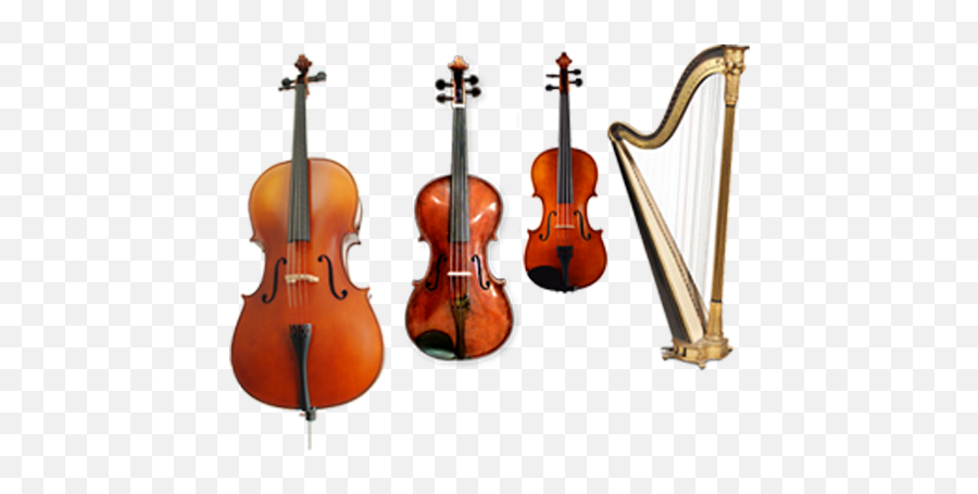 Quartet - Violinviolacelloharp2 U2013 Cce Weddings Harp Violin And Cello Png,Viola Png