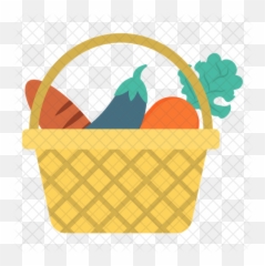 Picnic Basket Icon - Food Png