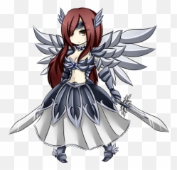 Erza Scarlet - Erza Scarlet Chibi Fairy Tail Png,Erza Scarlet Png