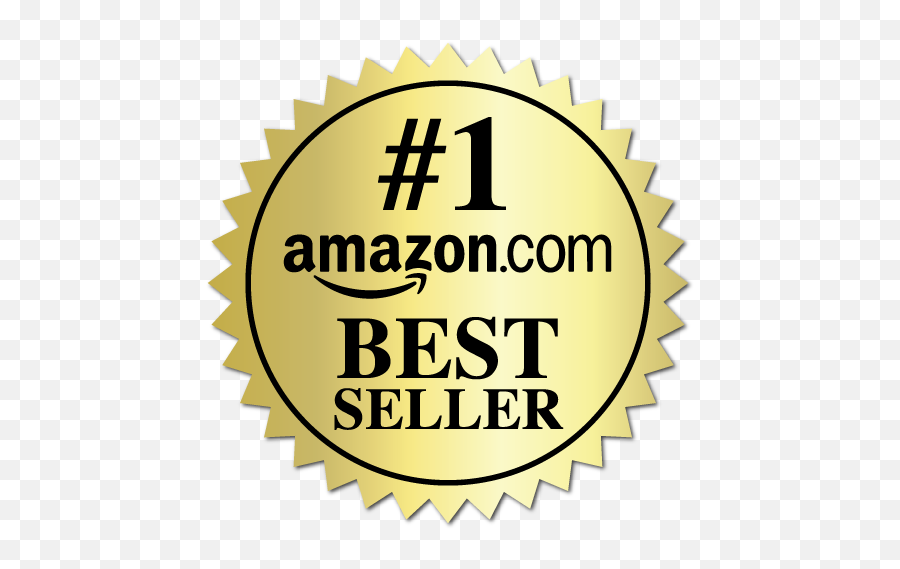Amazon Best Seller Book Award Gold - Best Seller Book Awards Png,Gold Sticker Png