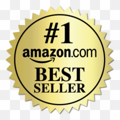 Amazon Best Seller Book Award Gold - Awards png