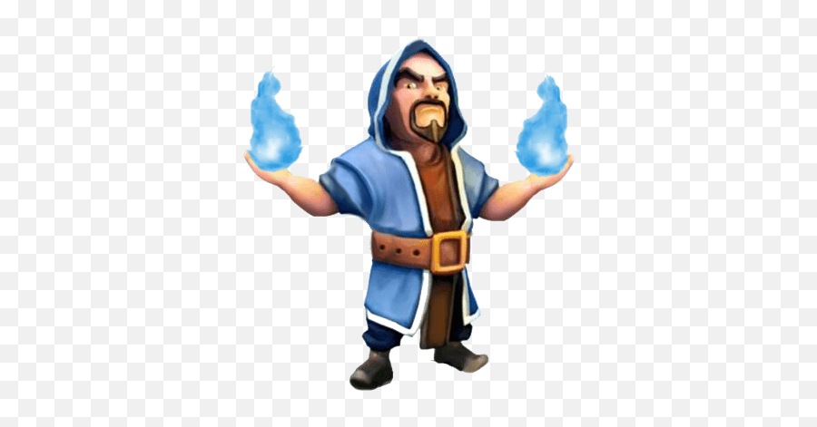 Clash Of Clans Wizard Transparent Png - Clash Of Clans Wizard Png,Wizard Beard Png