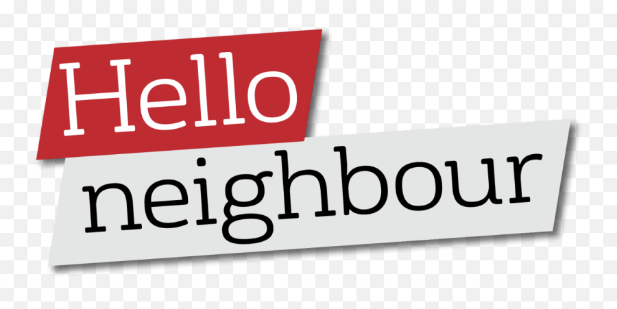 Hello Neighbor Logo Png 2 Image - Graphic Design,Hello Neighbor Png