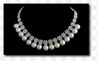 Pearl Necklace Png - Jewellery