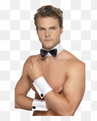 Male Stripper Kit Collar Bow Tie - Male Stripper Png,Stripper Png